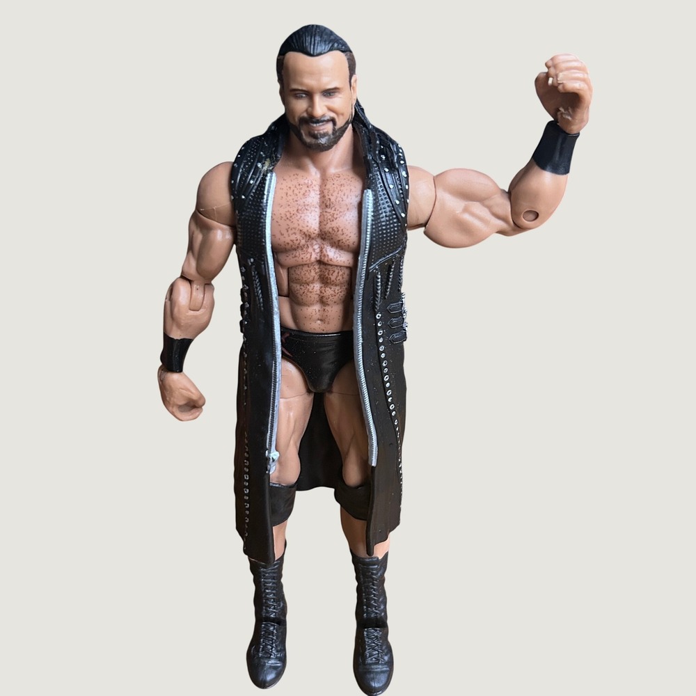 Mattel WWE Drew McIntyre Action Figure Black 2011 wrestling Elite 83 AEW Classic
